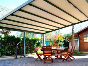 Motorized Pergola Sun Shading Gazebos For Outdoor Patio - SCD